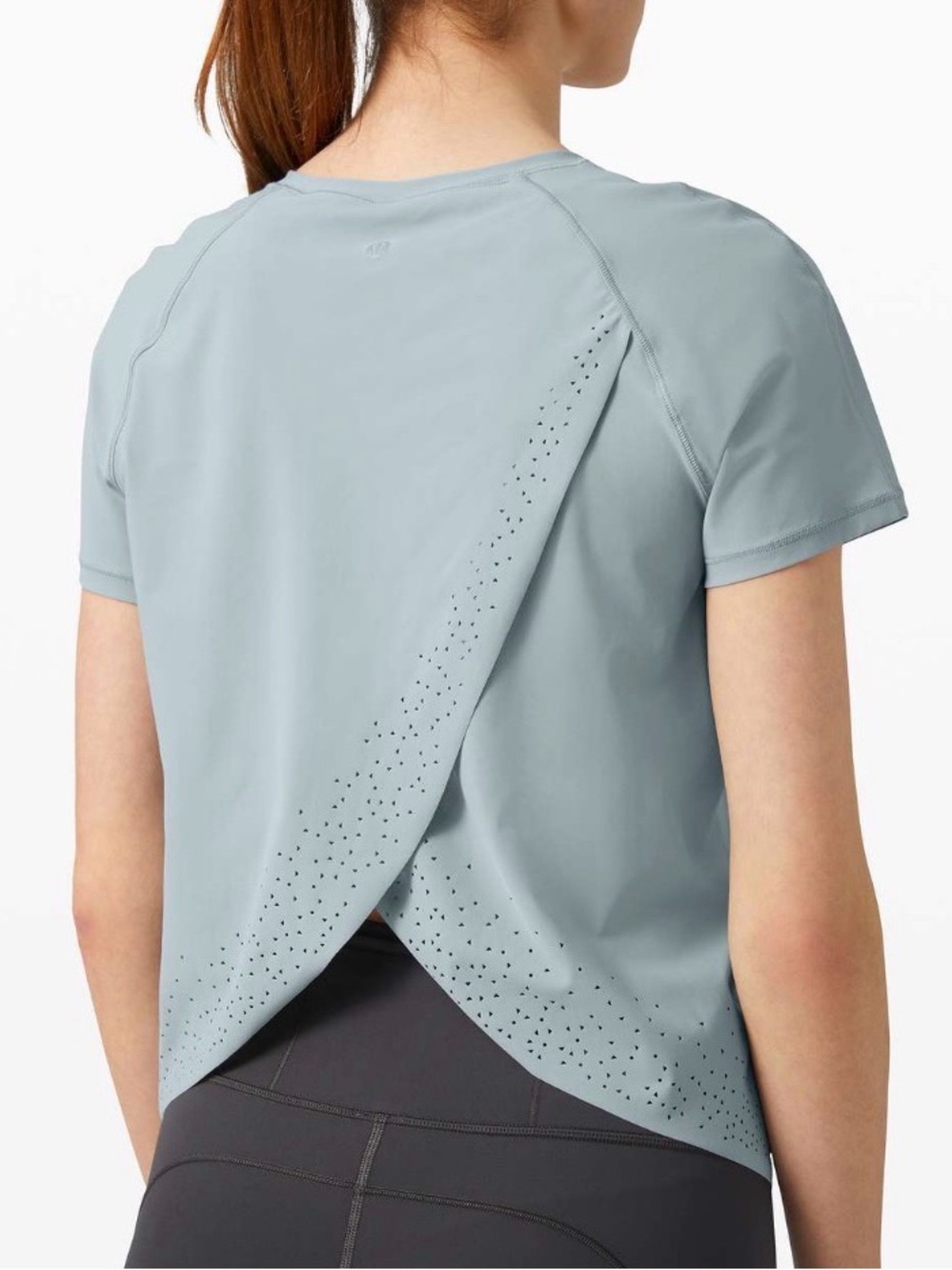 Lululemon Quick Pace Short Sleeve
Blue Cast